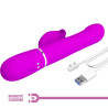 Pretty Love - Vibrateur Rabbit Perles Violet